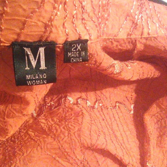 Milano women blouse 2X - Picture 8 of 8